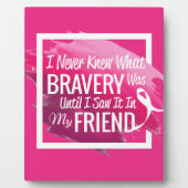 勇気付けられるの言葉 フォトプラーク (正面)