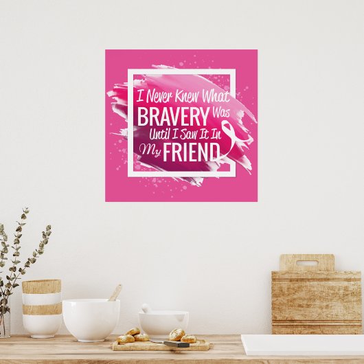 勇気付けられるの言葉 ポスター (キッチン)