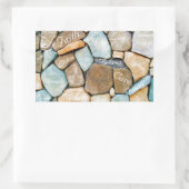 勇気付けられるの言葉，希望の言葉 長方形シール (バッグ)