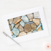 勇気付けられるの言葉，希望の言葉 長方形シール (封筒)