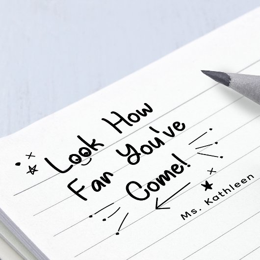 勇気付けられるの距離を見る来先生 ラバースタンプ