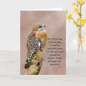 勇気付けられるは、スピリチュアル、肢のタカよく得ます カード (黄色い花)