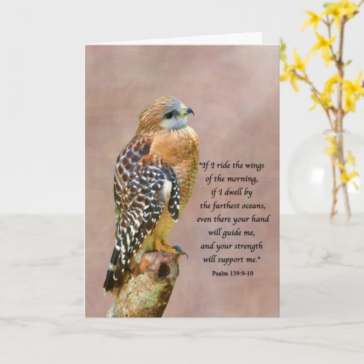 勇気付けられるは、スピリチュアル、肢のタカよく得ます カード (黄色い花)