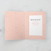 勇気付けられるよく強度を得る女性漫画 カード (内部)