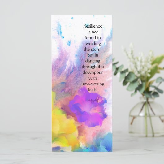 勇気付けられるカード (スタンド正面)