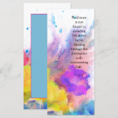 勇気付けられるカード (正面/裏面)