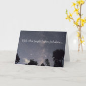 勇気付けられるカード カード (黄色い花)