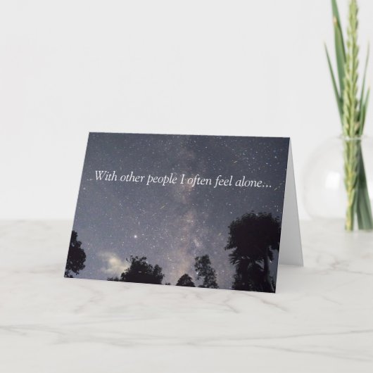 勇気付けられるカード カード (正面)