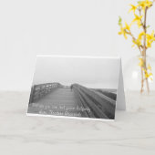 勇気付けられるカード カード (黄色い花)