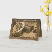 勇気付けられるカード カード (黄色い花)