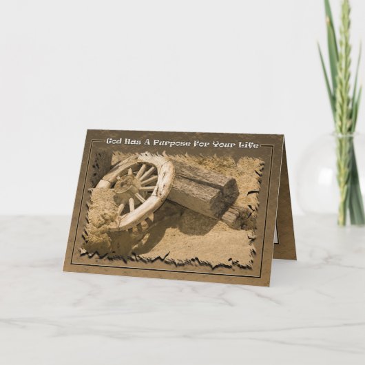 勇気付けられるカード カード (正面)