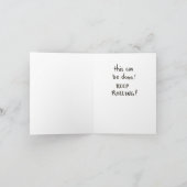 勇気付けられるカード サンキューカード (内部)