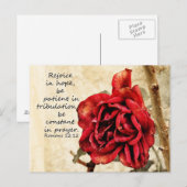 勇気付けられるカード ポストカード (正面/裏面)