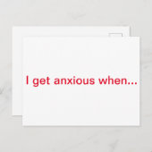 勇気付けられるカード ポストカード (正面/裏面)