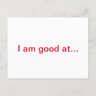 勇気付けられるカード ポストカード