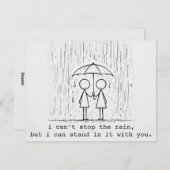 勇気付けられるカード | 通る友人のカード シーズンカード (正面/裏面)