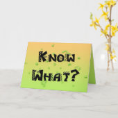 勇気付けられるカー子供へド カード (黄色い花)