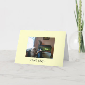 勇気付けられるグリーティングカード カード