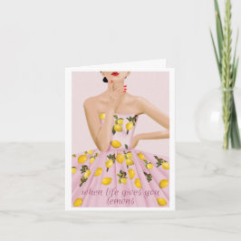 勇気付けられるグリーティングカード カード