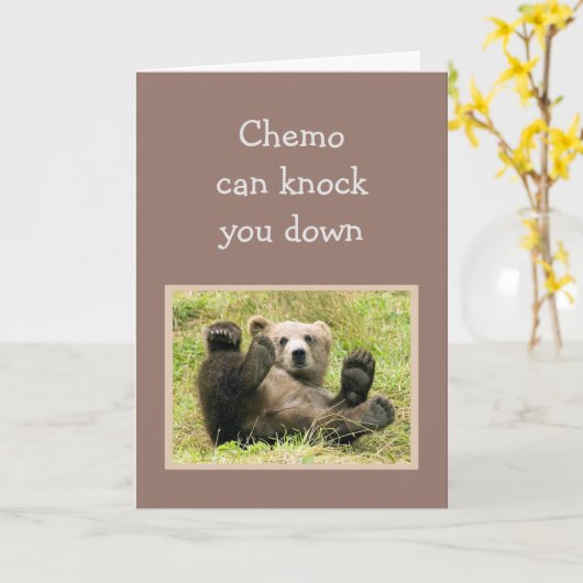 勇気付けられるケモはあなたを倒すことができる。 カード (黄色い花)