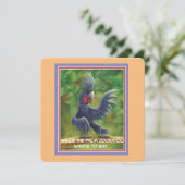 勇気付けられるシリーズフラットカードのジャングルウィスパー (スタンド正面)