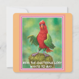 勇気付けられるシリーズフラットカードのジャングルウィスパー