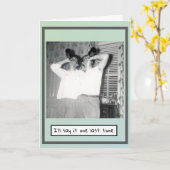 勇気付けられるストップ飲用 カード (黄色い花)