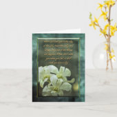 勇気付けられるノートカード カード (黄色い花)