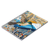 勇気付けられるハミングバード ノートブック (左側)