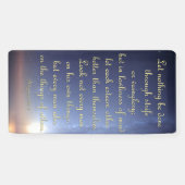 勇気付けられるバナー – フィリップ2:3-4 横断幕 (横)