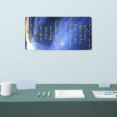 勇気付けられるバナー – フィリップ4:11-13 横断幕 (トレードショー)