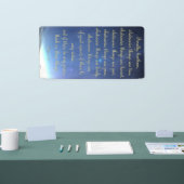 勇気付けられるバナー – フィリップ4:8 横断幕 (トレードショー)