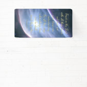 勇気付けられるバナー – 箴言3:5-6 横断幕 (インサイチュ)