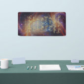 勇気付けられるバナー – 2コリント1:3 横断幕 (トレードショー)