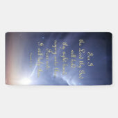 勇気付けられるバナー – Isaiah 41:13 横断幕 (横)