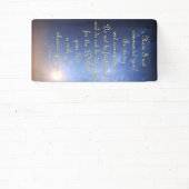 勇気付けられるバナー – Joshua 1:9 横断幕 (インサイチュ)