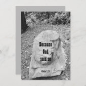 勇気付けられるフラットグリーティングカードの聖なる書物、 経典 (正面/裏面)