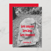 勇気付けられるフラットグリーティングカードの聖なる書物、 経典 (正面/裏面)