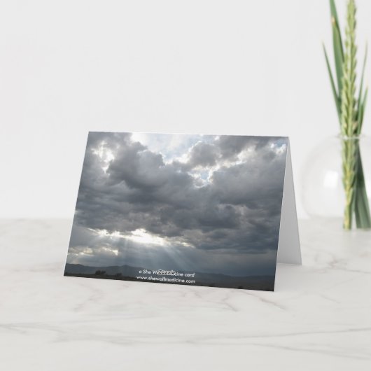 勇気付けられるホーストームカード – ウェスタン カード (裏面)