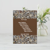 勇気付けられるマンフラットグリーティングカード (スタンド正面)