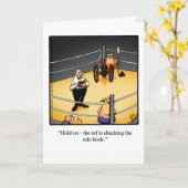 勇気付けられるユーモアあいさつカード カード (黄色い花)