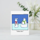 勇気付けられるユーモアはがき ポストカード (スタンド正面)