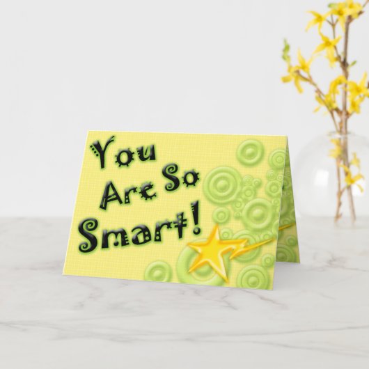 勇気付けられる子供へカード – 私は誇りを持った カード (黄色い花)