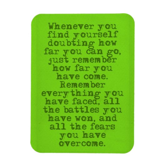 勇気付けられる引用文のモチベーション来は マグネット (縦)