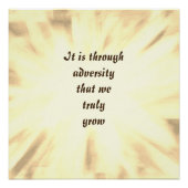 勇気付けられる引用文 ポスター (正面)