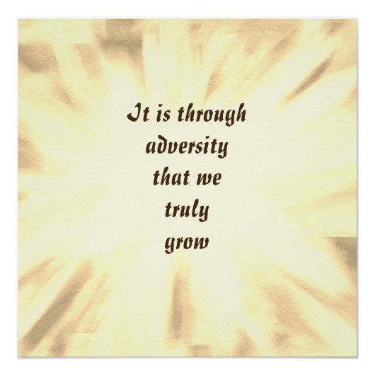 勇気付けられる引用文 ポスター (正面)