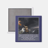 勇気付けられる引用文 マグネット (正面/裏面)