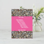 勇気付けられる彼女のフラットグリーティングカード (スタンド正面)