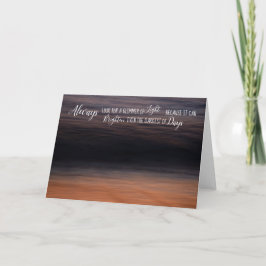 勇気付けられる感動的またはモチベーション用カード カード