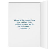 勇気付けられる感動的クリスチャン・カード (内側 (左))